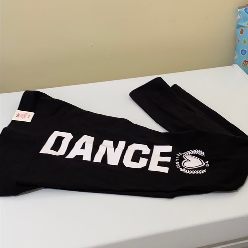 Girls Black Leggings